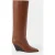 Closed Wedge Boot Shoes Brazil Nut