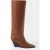 Closed Wedge Boot Shoes Brazil Nut
