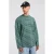 America Today oversized gestreepte longsleeve – wit/groen