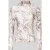 Marc Cain Slim Fit shirt met lange mouwen in semitransparant design