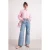 TRENDYOLMİLLA Dames Blauw Effen Hoge taille Jeans