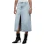 AllSaints Honor Maxi Skirt Light Indigo