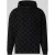 HUGO Regular fit hoodie van katoenmix