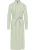 Dreimaster Overhemd blouse jurk Dames Gebroken wit licht olijfgroen