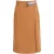 River Woods High Waist Skirt Fancy Belt Brown