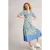 White Stuff Megan Jersey Dress Blue Print