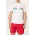 FILA Padule Regular Logo Graphic T-shirt Bright White