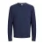 JACK & JONES PLUS SIZE katoenen regular fit gebreide trui – donkerblauw