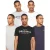 Crosshatch Heren Wester Gedrukt T-Shirt (Verpakking van 5) (Multicolour)