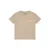 Daily7 T-shirt met backprint zand