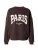 JDY Sweatshirt ‘JDYMESA’  beige / donkerbruin