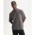 Wax London milton ss tee charcoal