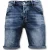 Korte Broek Heren – Blanco Short – 9088 – Blauw