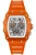 INVICTA Racing 69697 Herenhorloge – Quartz Uurwerk – Acryl met Zilveren Wijzerplaat – 43 mm