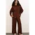 Gestructureerde Knop-Up Lange Mouwen Shirt