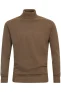 Redmond Casual Regular Fit Coltrui bruin, Effen