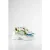 DWRS label Pluto Tweed Sneaker Aqua / Silver