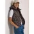 Gewatteerd vest met capuchon en zakken