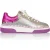 DWRS label Cruz Silver / Fuchsia