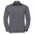 Russell Collection Heren Poplin Easy-Care overhemd met lange mouwen (Konvooi Grijs)