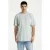 CHASIN’ regular T-shirt met linnen lichtgroen