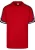 Urban Classics Shirt  bloedrood / zwart / wit
