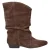 Shoecolate suède enkellaarzen bruin