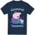 Peppa Pig Unisex volwassen roarsome opa varken t-shirt