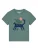 Watapparel Shirt ‘Love and flex’  marine / pastelgroen / watermeloen rood