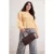 Trendyol Curve Dames Geel Effen Lang Getailleerd Grote maten Blouses
