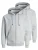 JACK & JONES Sweatvest ‘Bradley’  lichtgrijs
