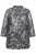 Ulla Popken Shirt  duifblauw / zwart / offwhite
