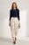 Geknoopte Tailored Broek met Ceintuurlus