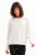 JUSTEVER Crew Neck Basic Pattern Ecru Dames Sweatshirt Trainingspak Top – Aura