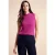 Street One Dames Top met col in Pink