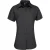 Premier Dames/dames Supreme Heavy Poplin Short Sleeve Work Shirt (Zwart)