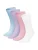 DillySocks Sokken  blauw / lila / pink / wit