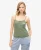 Superdry Vrouwen Athletic Essentials Button Down Cami Top Groen