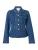 ONLY Tussenjas ‘ONLREMI’  blauw denim