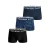 Katoenen stretch boxershorts Björn Borg (x3)