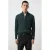 Mango Man wollen regular fit gebreide trui met kabels – donkergroen