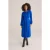 We Fashion Dress Mid Length Cobalt Blue