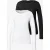 Street One Dames 2-pack shirts met lange mouwen in Multicolour|Zwart|Wit