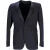Burberry Smoking Jacket in Navy Blauw Virgin Wol