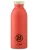 24Bottles Drinkfles ‘Clima 500 ml’  beige / rood / zwart