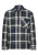 Clean Cut Copenhagen Overhemd ‘Asher’  navy / grijs / wit