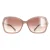 Jimmy Choo zonnebril Bett/S FWM NQ naakt bruin zilveren spiegel