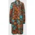 Christian Berg Woman Knielange jurk van viscose met all-over motief