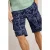 White Stuff Halsall Printed Cargo Short Navy Print