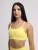 neverover Sport bh ‘Hue Cross-Back Strappy Bra’  geel